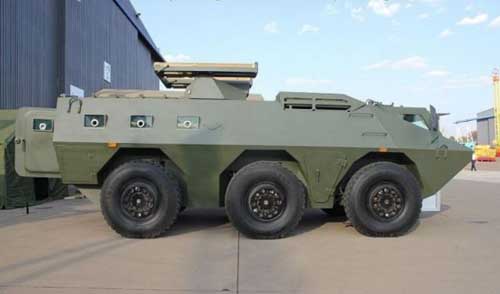 VN4底盘反坦克导弹发射车 VN4底盘反坦克导弹发射车
