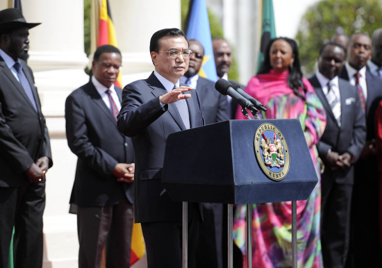 李克强访肯尼亚:中国拿下东非铁路大单